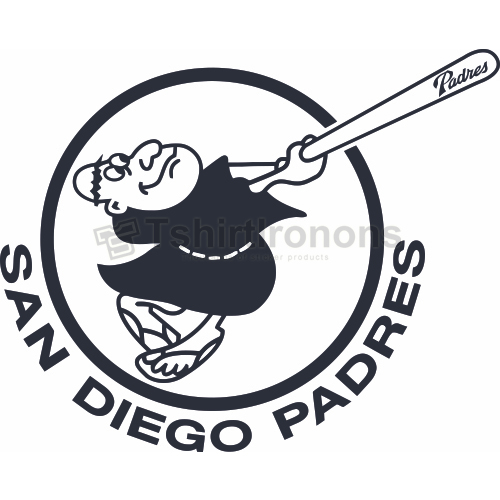 San Diego Padres T-shirts Iron On Transfers N1876